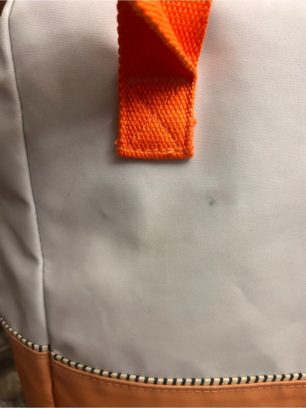 Sticky Lemon x Anthropologie Kids Backpack Orange Cream Colorblock